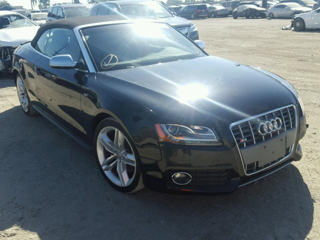 WAUVGAFH4CN007381 - 2012 AUDI S5 BLACK photo 1