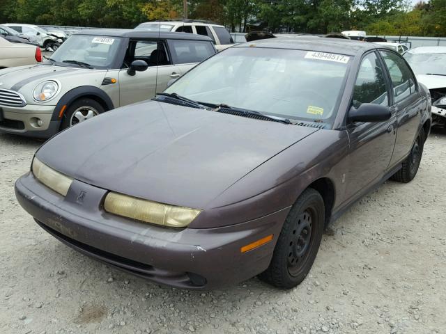 1G8ZK5279XZ264679 - 1999 SATURN SL2 PURPLE photo 2