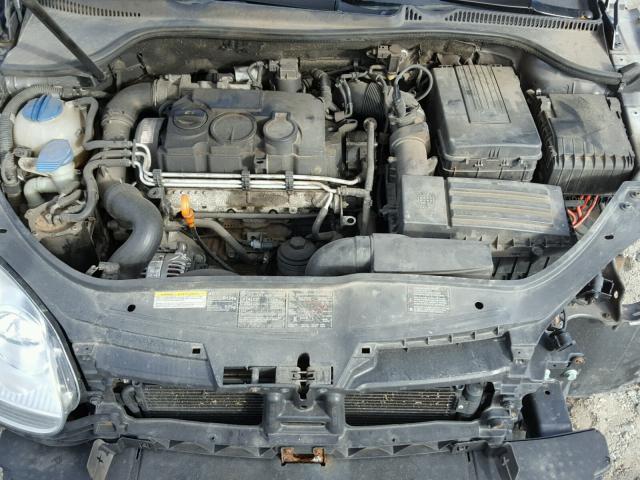 3VWRT71K85M639817 - 2005 VOLKSWAGEN NEW JETTA GRAY photo 7