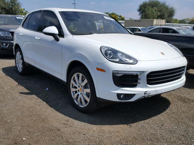 WP1AA2A21HKA80291 - 2017 PORSCHE CAYENNE WHITE photo 1