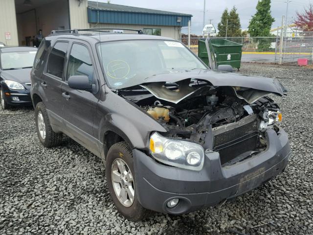 1FMYU03137KB87904 - 2007 FORD ESCAPE GRAY photo 1