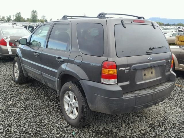 1FMYU03137KB87904 - 2007 FORD ESCAPE GRAY photo 3