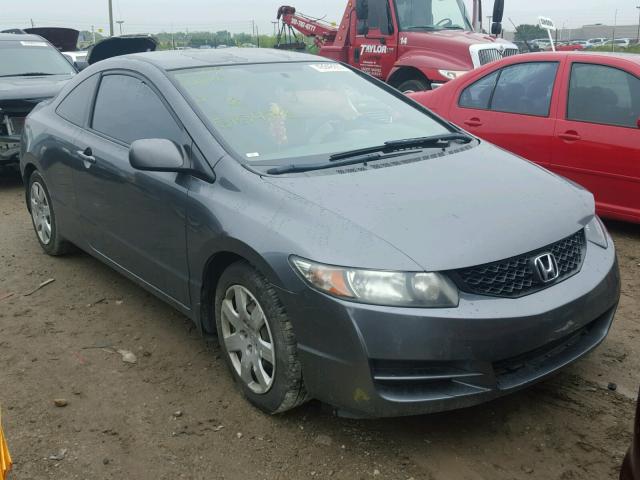 2HGFG11659H515438 - 2009 HONDA CIVIC LX GRAY photo 1