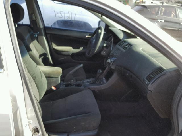 1HGCM56485A158971 - 2005 HONDA ACCORD LX SILVER photo 5