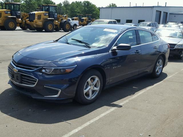 1G1ZC5ST9HF268520 - 2017 CHEVROLET MALIBU LS Mavi foto 2
