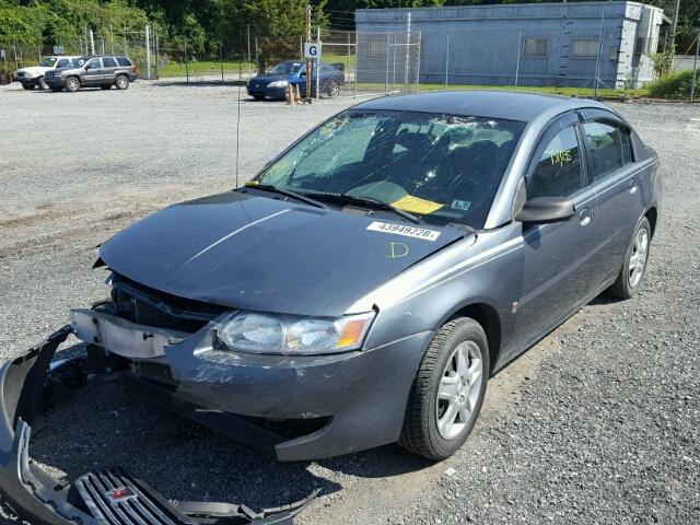 1G8AJ55FX7Z203764 - 2007 SATURN ION LEVEL SILVER photo 2