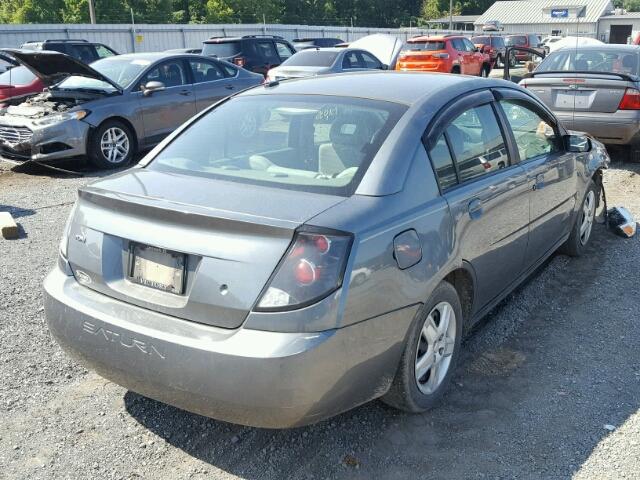 1G8AJ55FX7Z203764 - 2007 SATURN ION LEVEL SILVER photo 4
