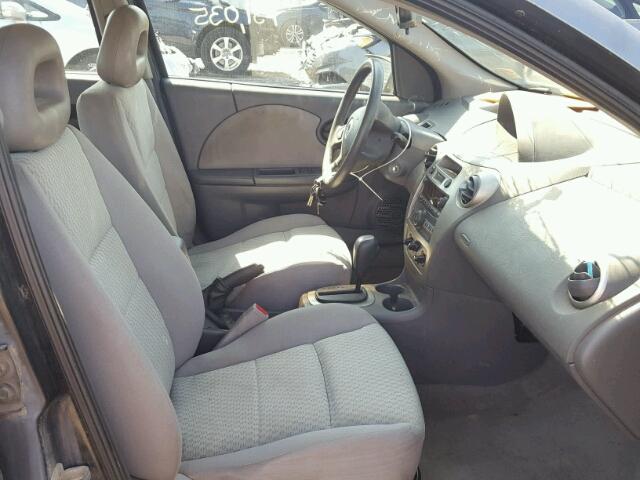 1G8AJ55FX7Z203764 - 2007 SATURN ION LEVEL SILVER photo 5