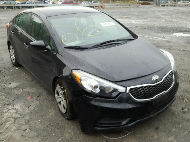 KNAFK4A62E5141724 - 2014 KIA FORTE LX BLACK photo 1