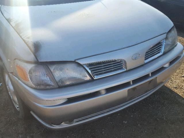 1GHDX03E34D112076 - 2004 OLDSMOBILE SILHOUETTE SILVER photo 9