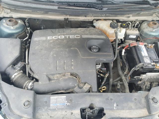 1G1ZG57B99F105646 - 2009 CHEVROLET MALIBU LS მწვანე ფოტო 7