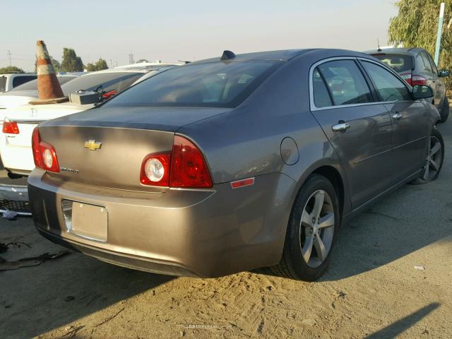 1G1ZC5E04CF246211 - 2012 CHEVROLET MALIBU 1LT GRAY photo 4