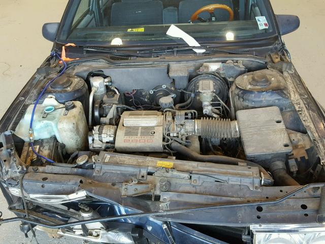 1G4HP54CXLH451437 - 1990 BUICK LESABRE CU BLUE photo 7