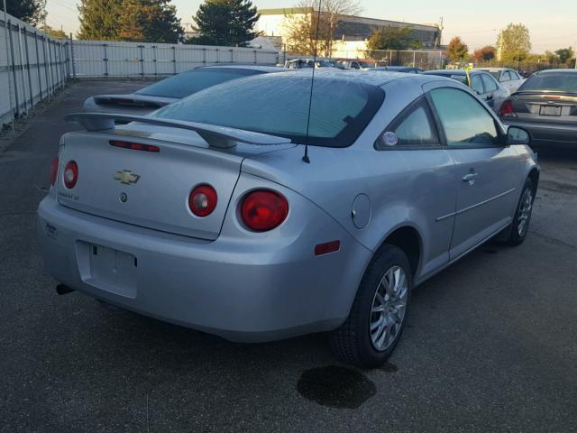 1G1AD1F5XA7204906 - 2010 CHEVROLET COBALT 1LT GRAY photo 4