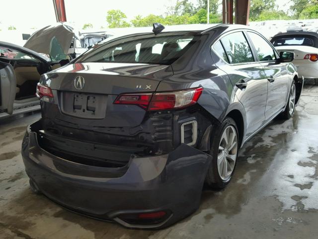 19UDE2F39HA010551 - 2017 ACURA ILX BASE გრაფიტი ფოტო 4