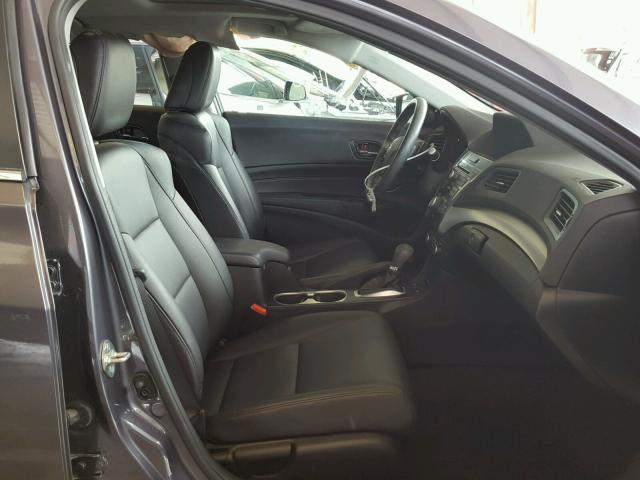 19UDE2F39HA010551 - 2017 ACURA ILX BASE გრაფიტი ფოტო 5