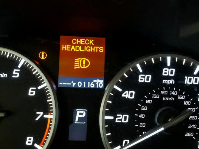 19UDE2F39HA010551 - 2017 ACURA ILX BASE გრაფიტი ფოტო 8