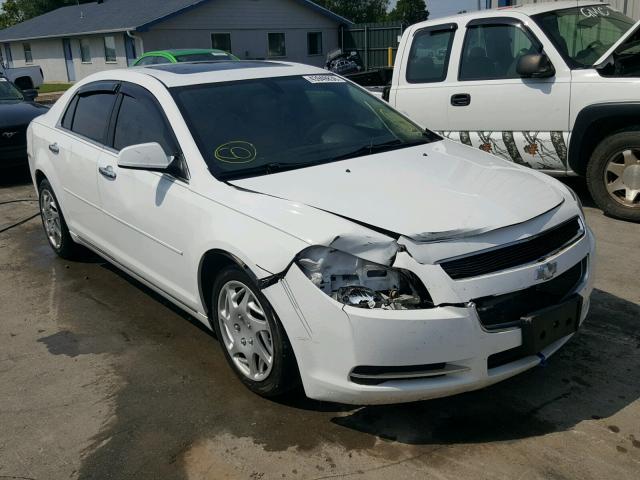 1G1ZC5EU5CF101682 - 2012 CHEVROLET MALIBU 1LT WHITE photo 1