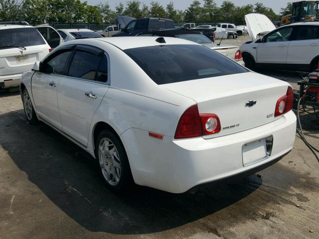 1G1ZC5EU5CF101682 - 2012 CHEVROLET MALIBU 1LT WHITE photo 3