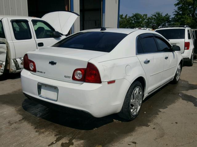 1G1ZC5EU5CF101682 - 2012 CHEVROLET MALIBU 1LT WHITE photo 4