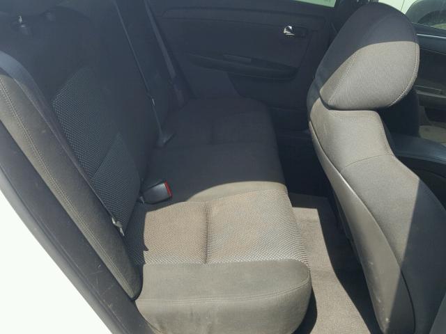 1G1ZC5EU5CF101682 - 2012 CHEVROLET MALIBU 1LT WHITE photo 6