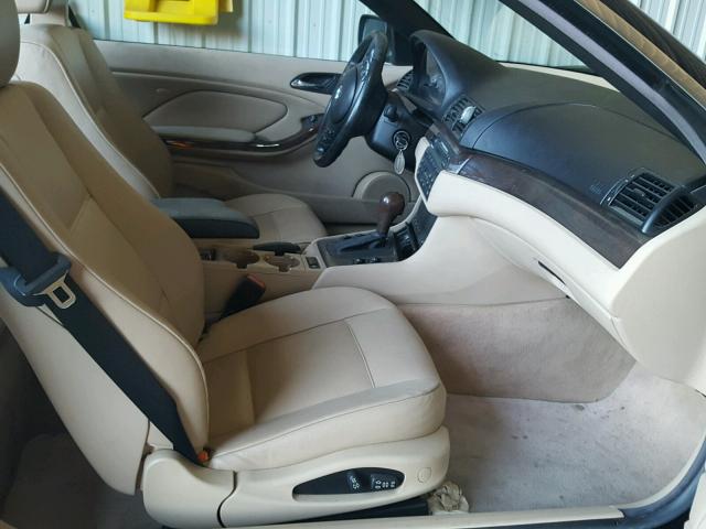 WBABW33484PL24850 - 2004 BMW 325 BLACK photo 5