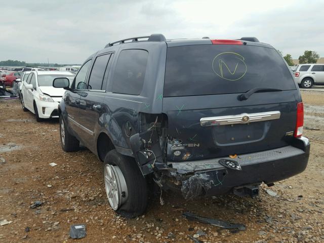 1A8HX58P77F522735 - 2007 CHRYSLER ASPEN LIMI BLUE photo 3