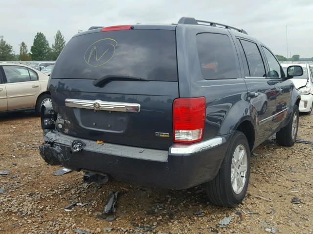 1A8HX58P77F522735 - 2007 CHRYSLER ASPEN LIMI BLUE photo 4