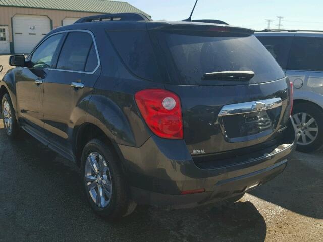 2GNALCEK3E6105807 - 2014 CHEVROLET EQUINOX LT GRAY photo 3