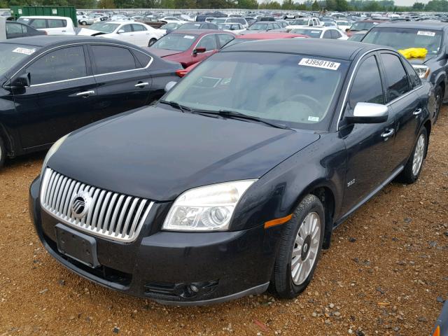 1MEHM40W48G619883 - 2008 MERCURY SABLE LUXU BLACK photo 2