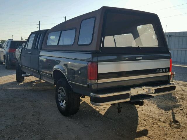 1FTHX26G7LKB54194 - 1990 FORD F250 GRAY photo 3