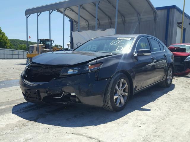 19UUA8F57DA006198 - 2013 ACURA TL TECH BLACK photo 2