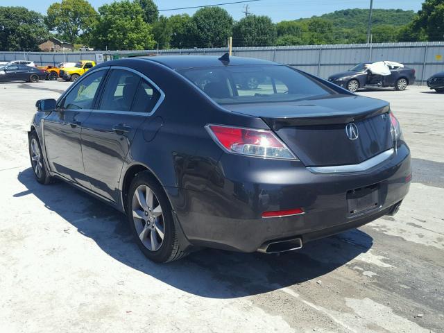 19UUA8F57DA006198 - 2013 ACURA TL TECH BLACK photo 3