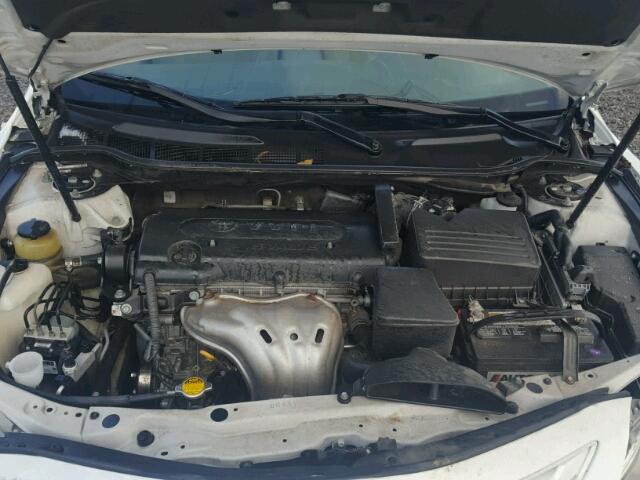 4T1BE46K28U778620 - 2008 TOYOTA CAMRY CE WHITE photo 7