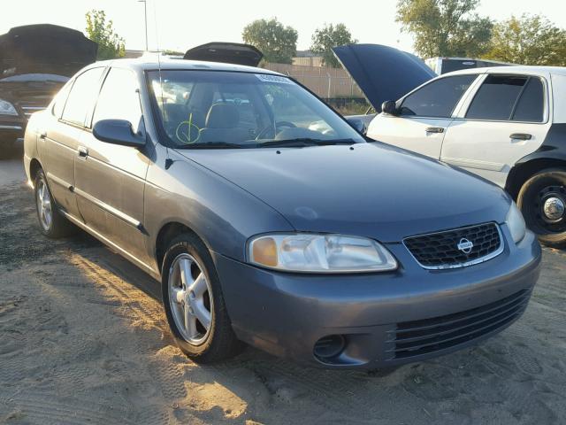 3N1CB51D5YL342132 - 2000 NISSAN SENTRA BAS GRAY photo 1