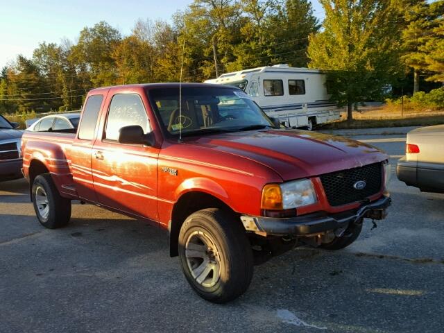 1FTZR15U91PA45347 - 2001 FORD RANGER RED photo 1