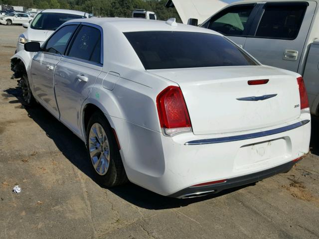 2C3CCAAG8FH920750 - 2015 CHRYSLER 300 LIMITE WHITE photo 3