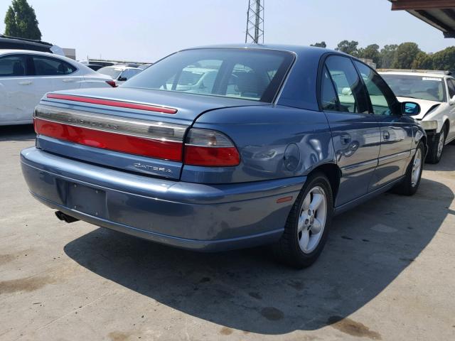 W06VR52RXWR136078 - 1998 CADILLAC CATERA BLUE photo 4