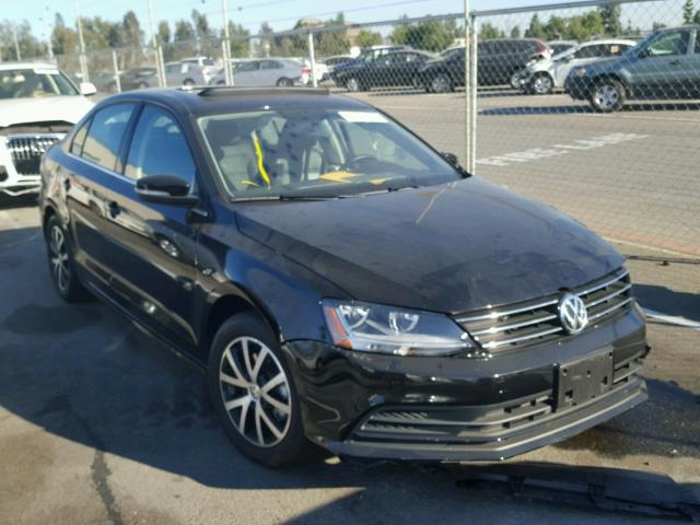 3VWDB7AJ0HM355798 - 2017 VOLKSWAGEN JETTA SE BLACK photo 1