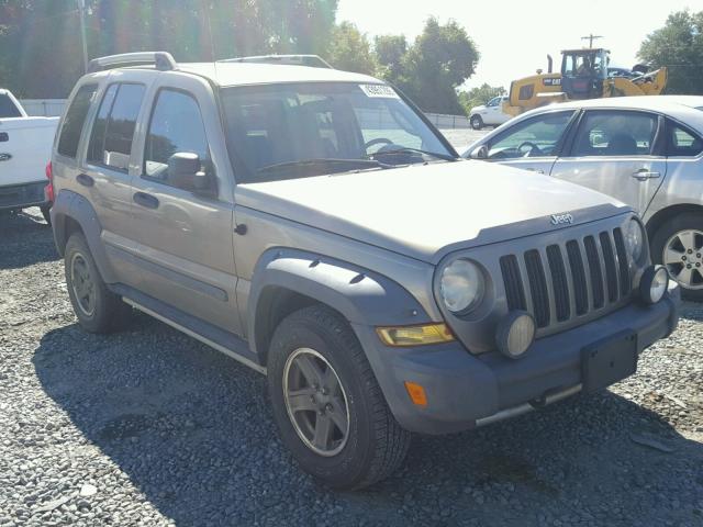 1J4GK38K35W542790 - 2005 JEEP LIBERTY RE TAN photo 1