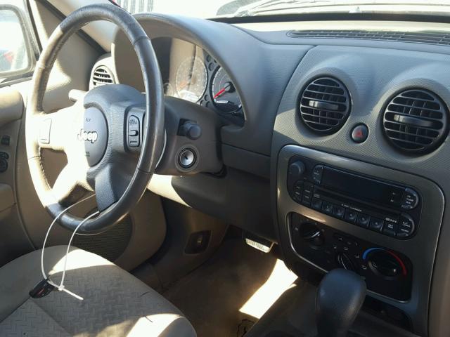 1J4GK38K35W542790 - 2005 JEEP LIBERTY RE TAN photo 9