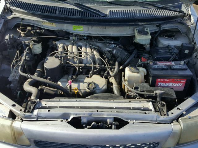 4N2DN111XVD810443 - 1997 NISSAN QUEST XE SILVER photo 7