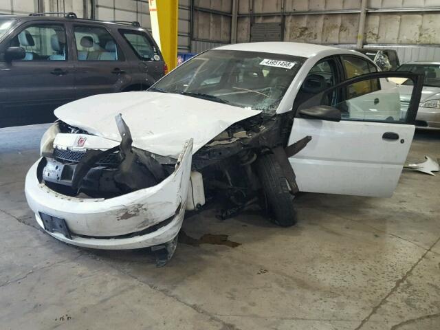 1G8AG52F23Z172023 - 2003 SATURN ION LEVEL WHITE photo 2