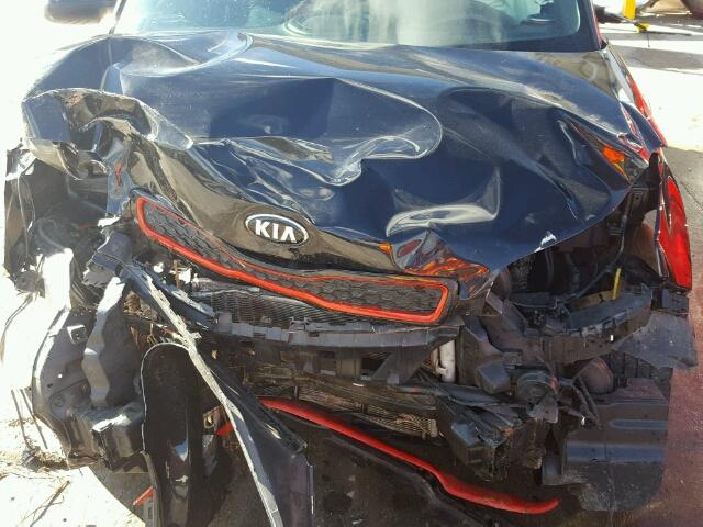 KNDJP3A59F7159854 - 2015 KIA SOUL BLACK photo 7