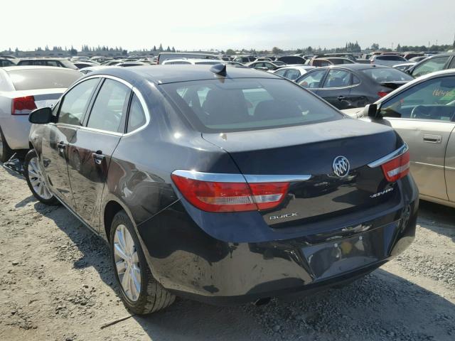 1G4PP5SK1F4172024 - 2015 BUICK VERANO BLACK photo 3