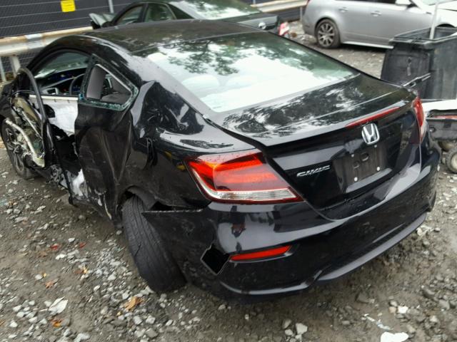 2HGFG3B85FH507167 - 2015 HONDA CIVIC EX BLACK photo 3