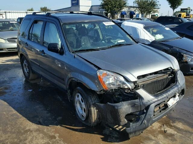 SHSRD68576U406133 - 2006 HONDA CR-V LX GRAY photo 1