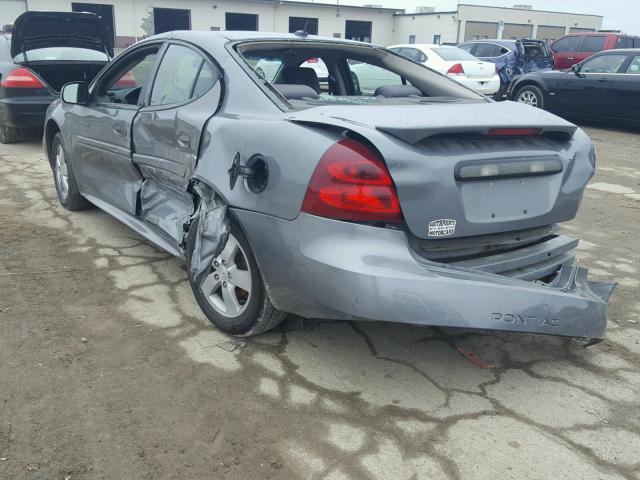 2G2WP552081155875 - 2008 PONTIAC GRAND PRIX GRAY photo 3