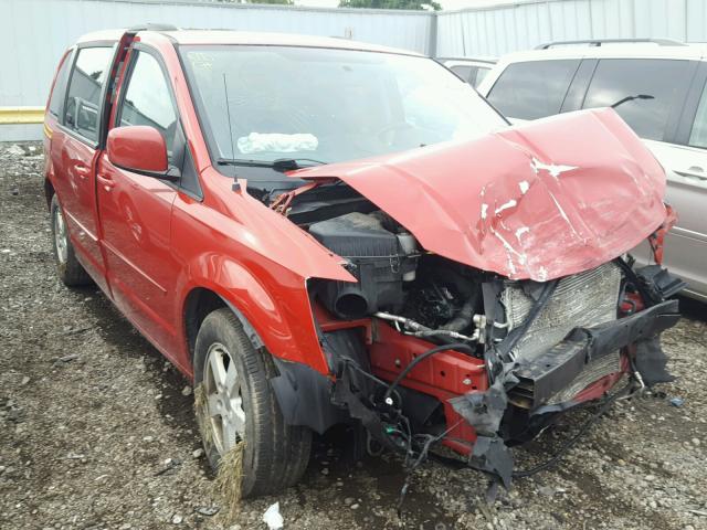 2C4RDGCG7DR552863 - 2013 DODGE GRAND CARA RED photo 1