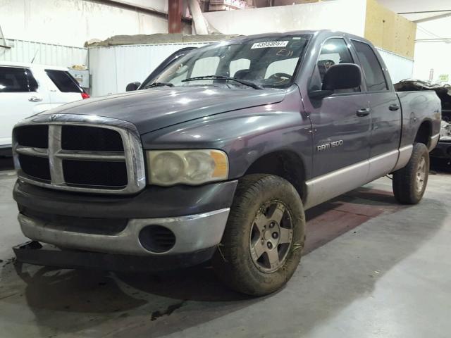 1D7HU18D54J254135 - 2004 DODGE RAM 1500 S GRAY photo 2